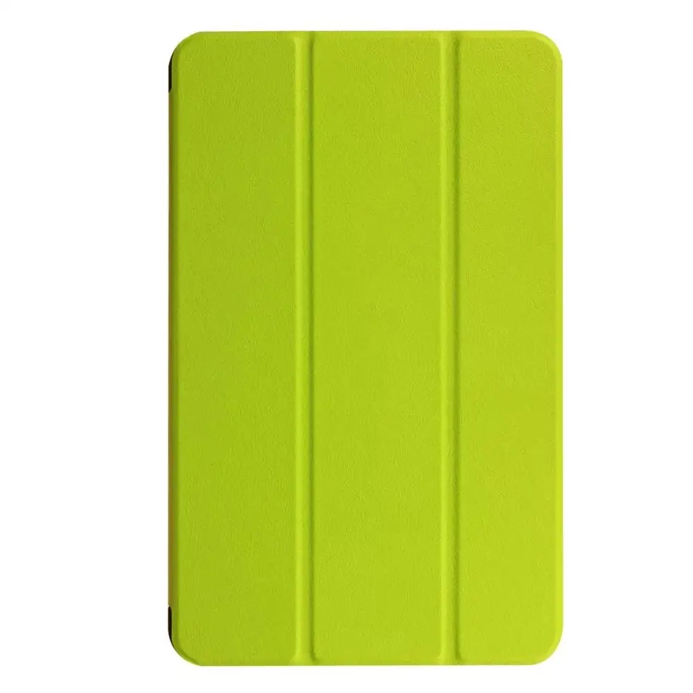 green Высококачественный умный флип-чехол для samsung Galaxy Tab A 10,1 T585 T580 SM-T580 T580N чехол+ подарок+ защита экрана - Цвет: green