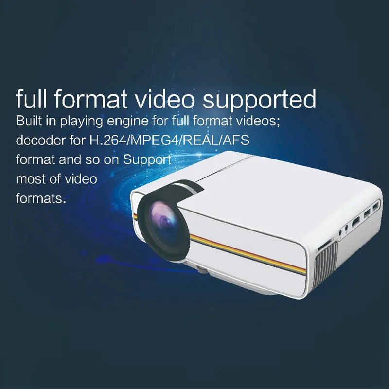 Мини проектор HD 1080P для домашнего кинотеатра Конференции @ JH | Компьютеры и офис