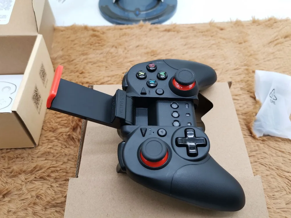 NewGame mobile N1 PRO Bluetooth BT4.0 Gamepad remote wireless controller shock game handle for Android iOS PC better than Pisen |