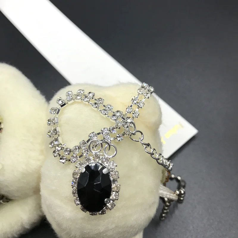 Mrs win Elegant crystal stones with diamond bracelets and imitation silver jewelry | Украшения и аксессуары