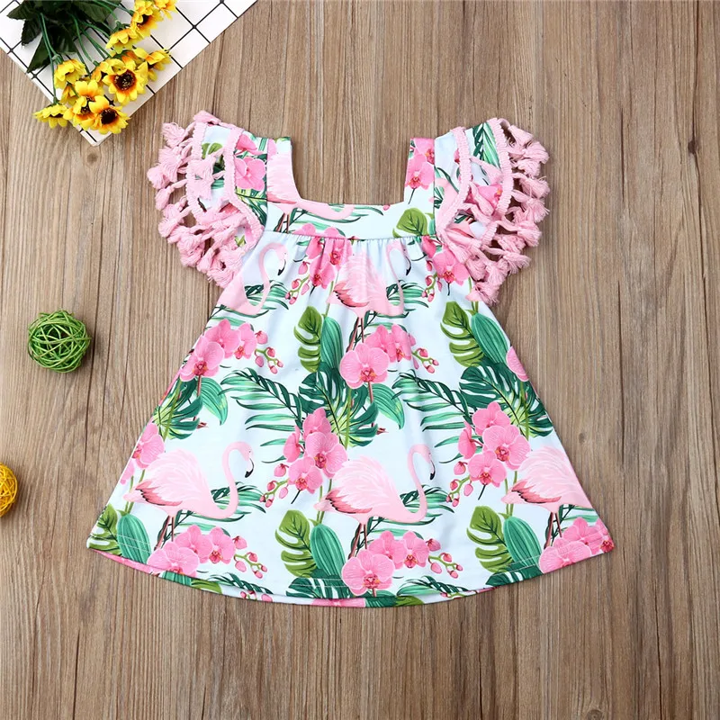 Лидер продаж детское праздничное платье sumer в стиле бохо с цветочным рисунком