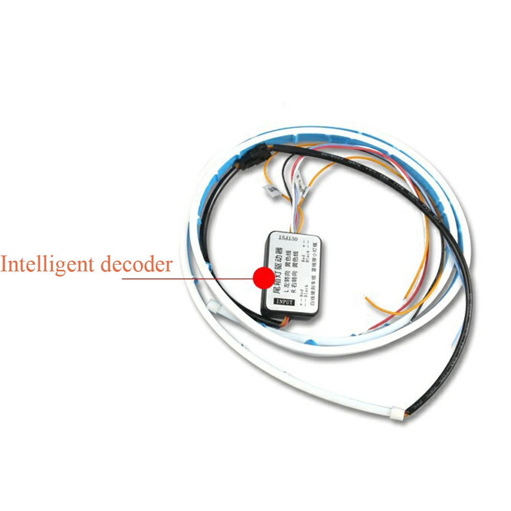 RGB светодиодный водонепроницаемый для автомобиля фонарь багажника с поворотным