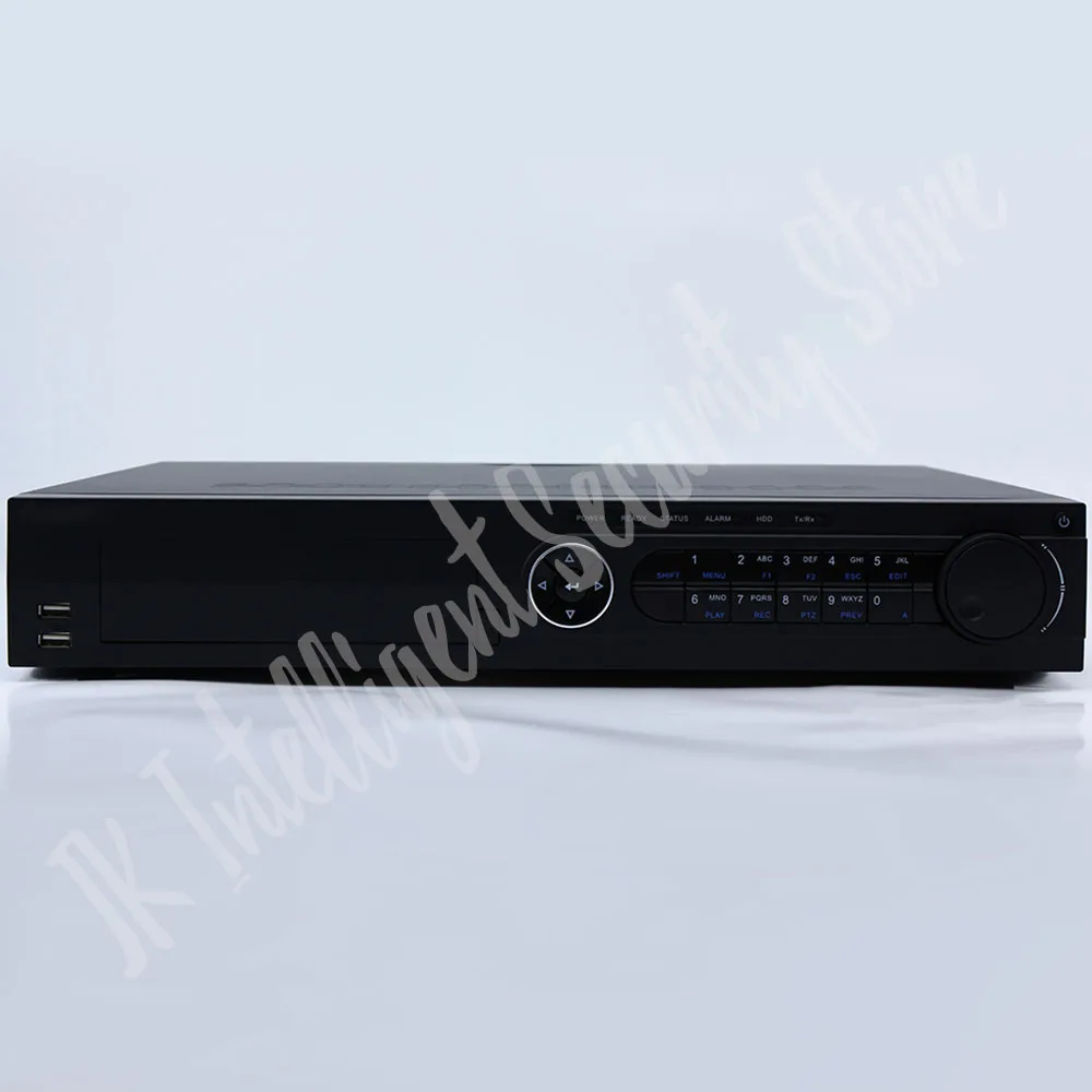 DS 7732NI E4/16 P Hikvision английская версия 32CH NVR 4SATA сетевой видеорегистратор 16 POE портов 6MP