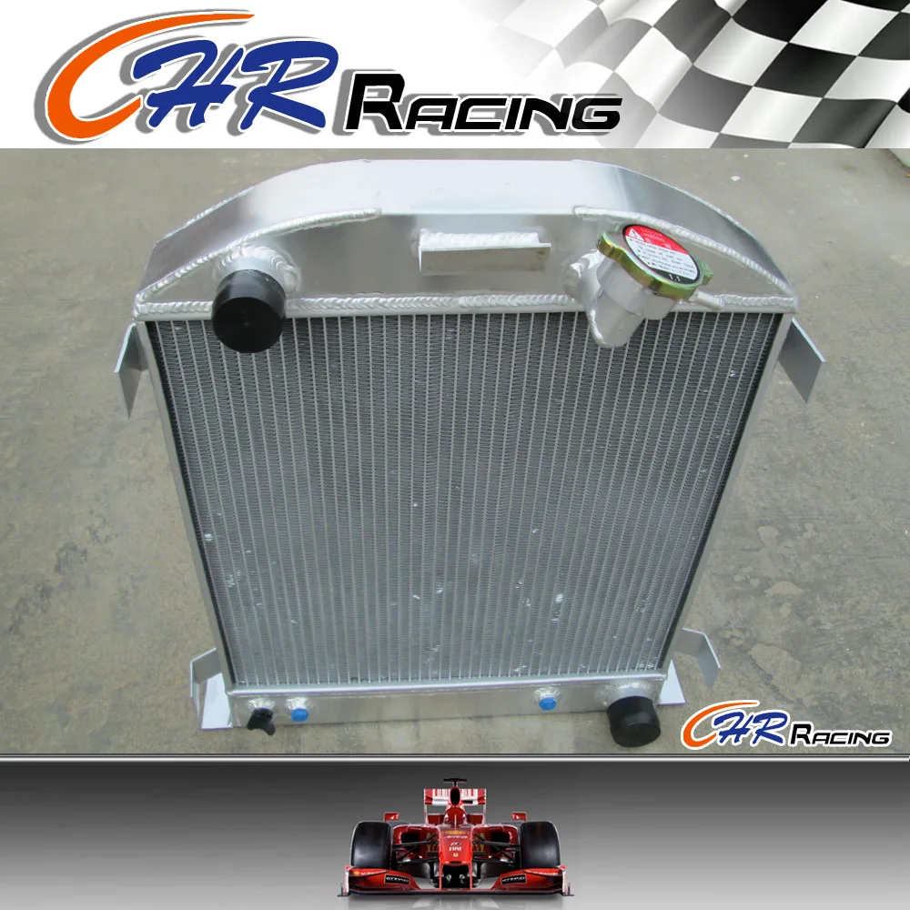 for 1932 FORD CHOPPED CHEVY ENGINE All Aluminum Radiator 3rows | Автомобили и мотоциклы