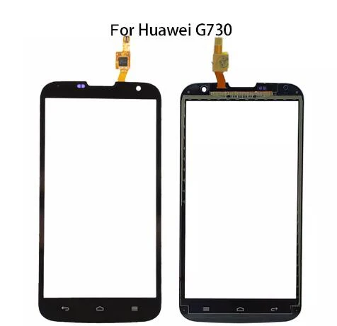 Angcoucoux для huawei Ascend G730 Сенсорный экран Сенсор 5 дюйма спереди Стекло Панель касания