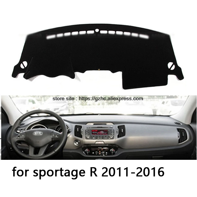 StplrgeCP для kia sportage R двухслойная крышка приборной панели автомобиля Избегайте