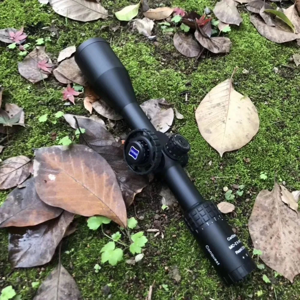 LUGER 5-25x50 FFP Conquest прицел боковой Параллакс тактическая оптика охотничьи прицелы R/G/B с подсветкой сетка винтовка прицел