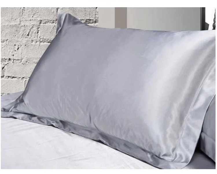 

Silk Pillowcase Face Envelope bedding Pillow Case 1 Pc Pillow Cover Silk Pillow Case 48*74cm 17 Colors Comfortable and smooth