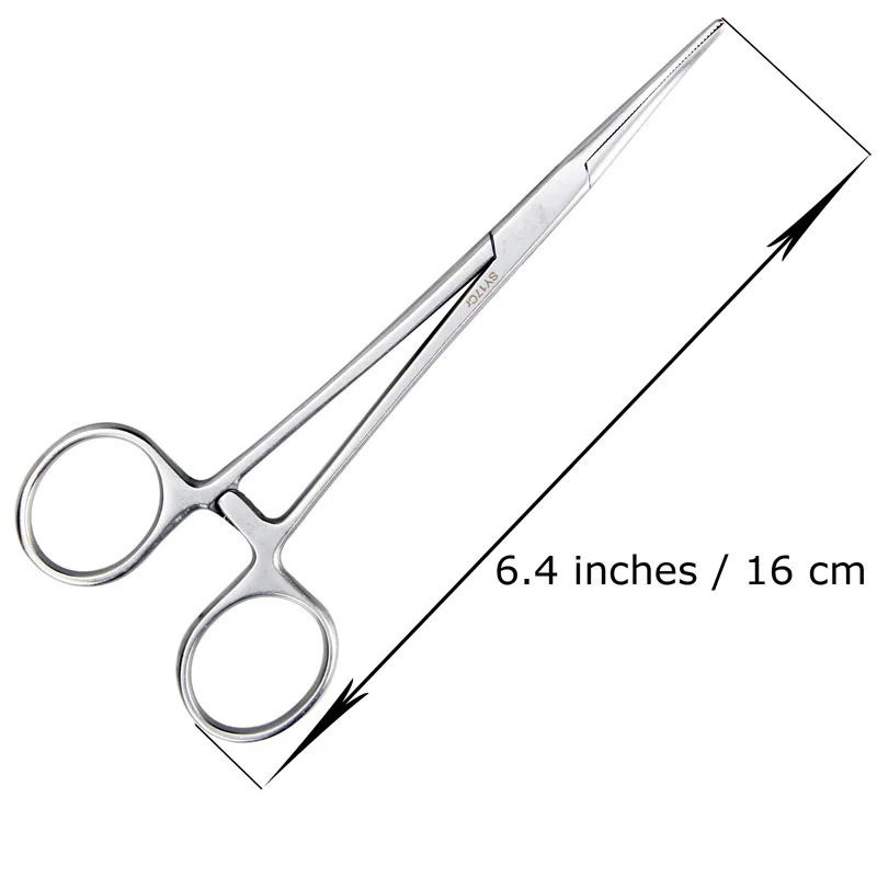 Forceps Изогнутые рыболовные щипцы из нержавеющей стали для ловли нахлыстом, держатель для крючка, втягивающее устройство, держатель для рыболовной сети, Zinger - Цвет: Forceps