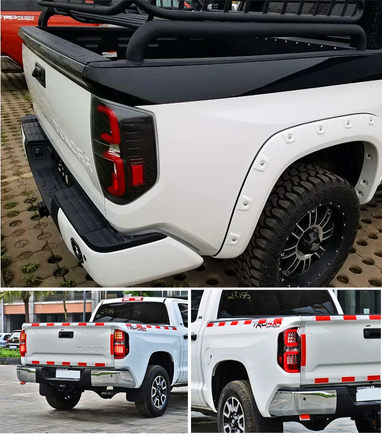 Автомобильный Стайлинг для Toyota Tundra задний фонарь в сборе- для нового Tundra задний свет светодио дный посвященный светодиодный задний фонарь с 2 шт
