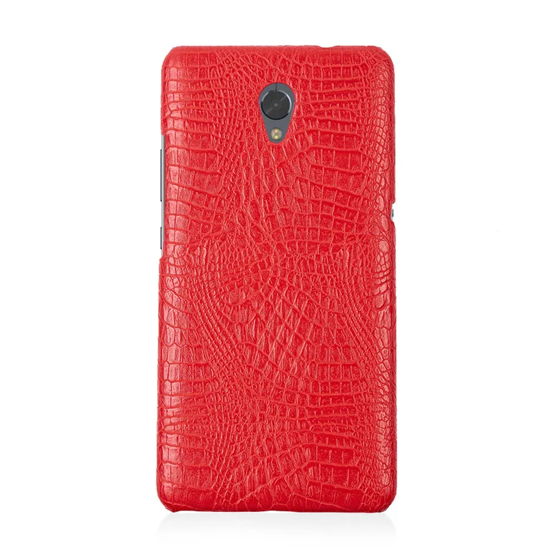 Red Чехол для lenovo P2, роскошный чехол из искусственной кожи с крокодиловым узором для lenovo VIBE P2 P2c72 P2A42, 5,5 дюймов, Модный чехол для телефона, задняя крышка - Цвет: Red