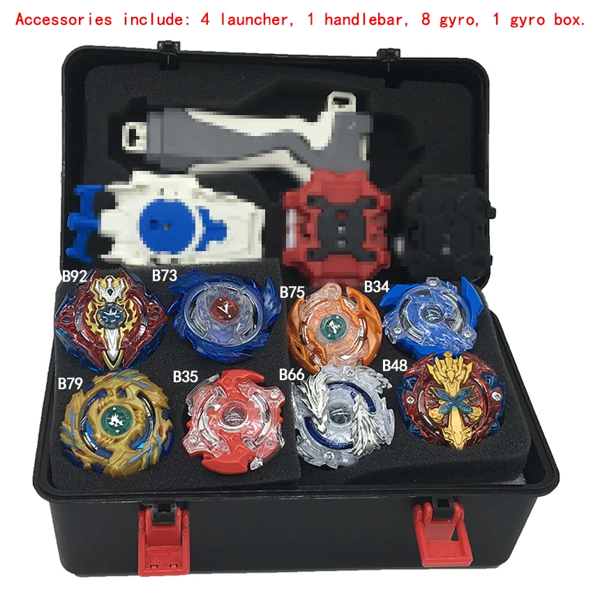 Набор топов пусковые установки Beyblade игрушки Toupie Металл God Burst волчок Bey Blade Blades игрушки bay blade bables