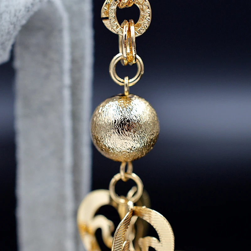 Sunny Jewelry длинные висячие Висячие серьги для женщин с цветком романтические