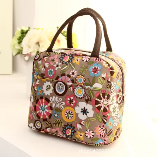 

2019 Newest Fashion Portable Insulated Thermal Cooler Lunch Box Carry Tote Picnic Case Storage Bag