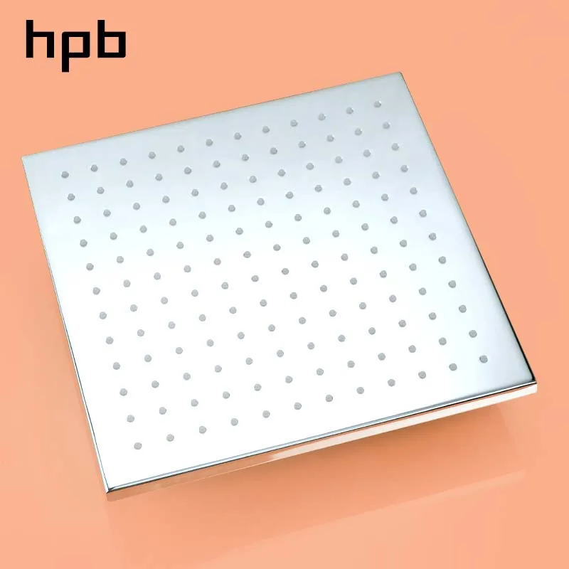 HPB Роскошная квадратная насадка для душа 10 дюймов наборы смесителей настенный