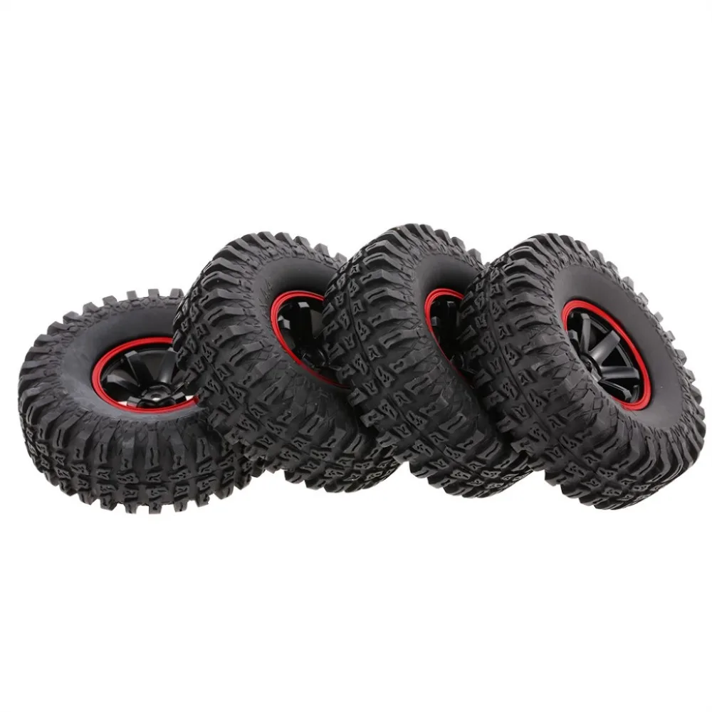 4 шт. 118 мм 1 9 дюйма резиновые шины для колес 1:10 RC Rock Crawler Axial SCX10 90047 RC4WD D90 D110 TF2 Traxxas TRX