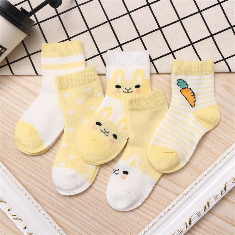 Носки детские хлопковые в полоску на возраст 0 9 лет|Носки| |