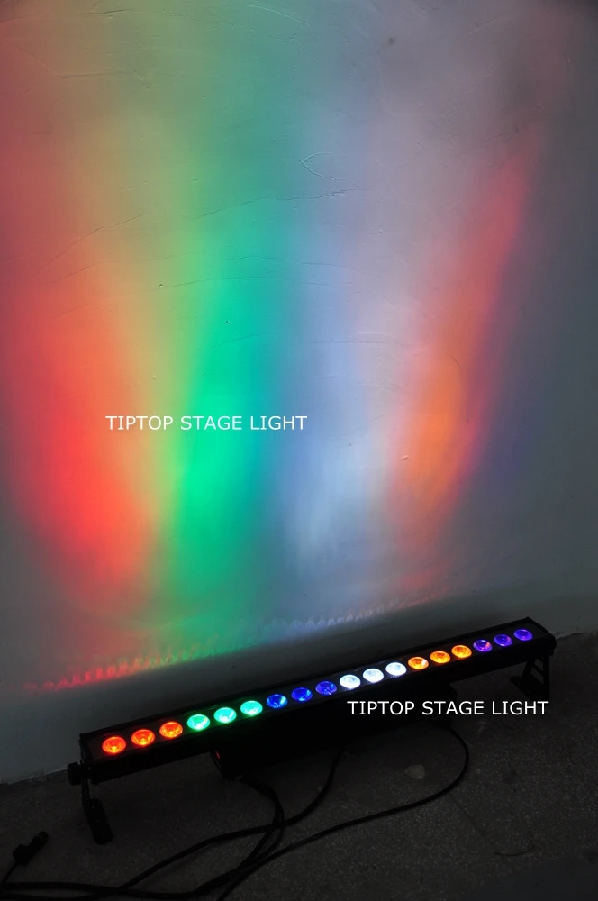 TIPTOP сценический светильник DMX512 наружный 18x12 Вт светодиодный настенный 1 м Длина
