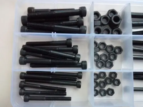 57 шт. шестигранные шурупы M4 M5 M6 12 9 класса|nut|nut allergiescap pvc |