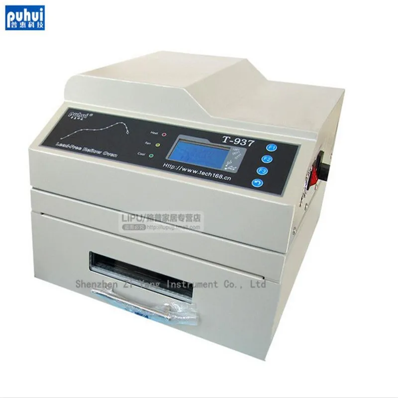 Orignal PUHUI T-937 2300 Вт Бессвинцовая духовка для заправки 220 В инфракрасный IC