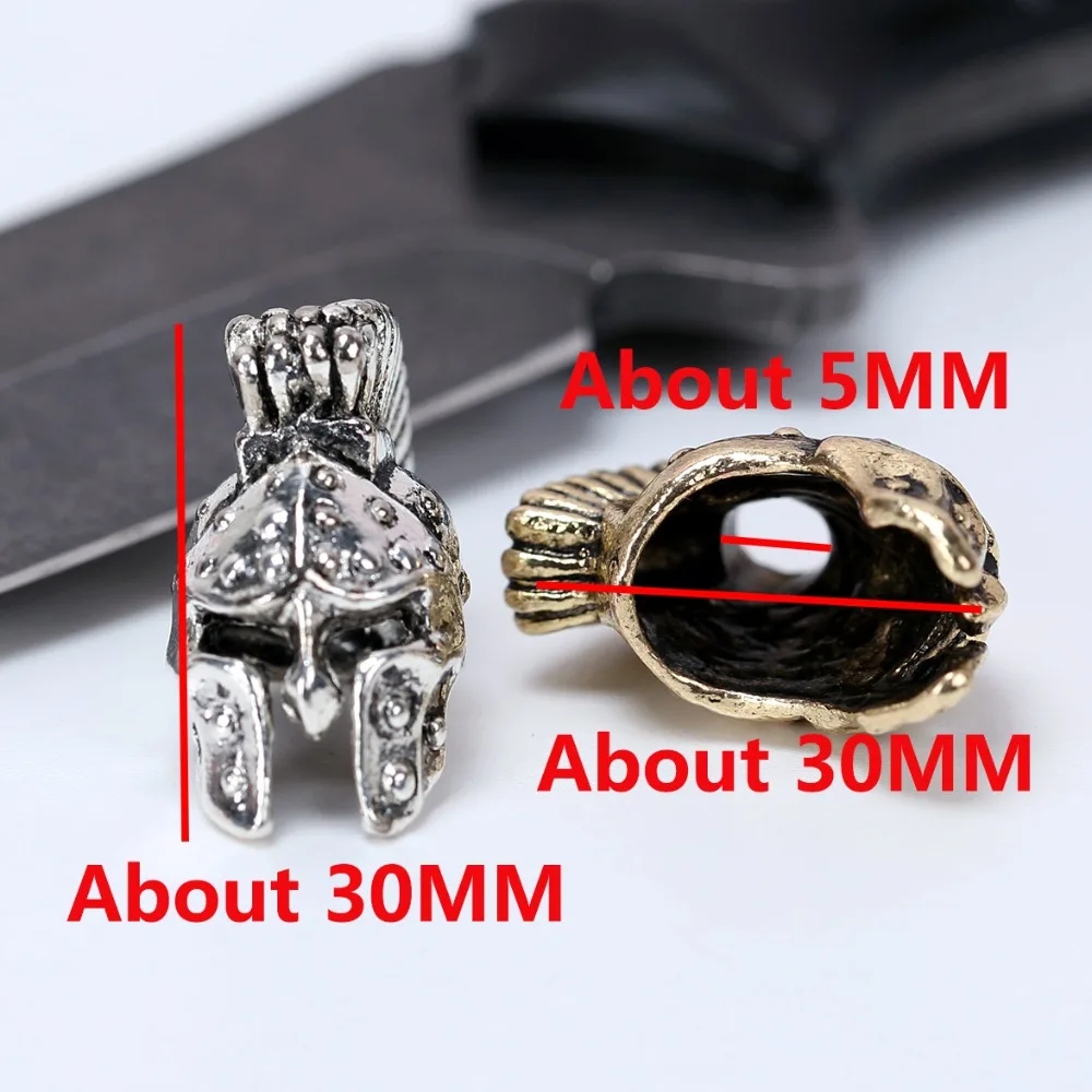 Паракорды Бусины металла Талисманы череп для браслет Интимные аксессуары