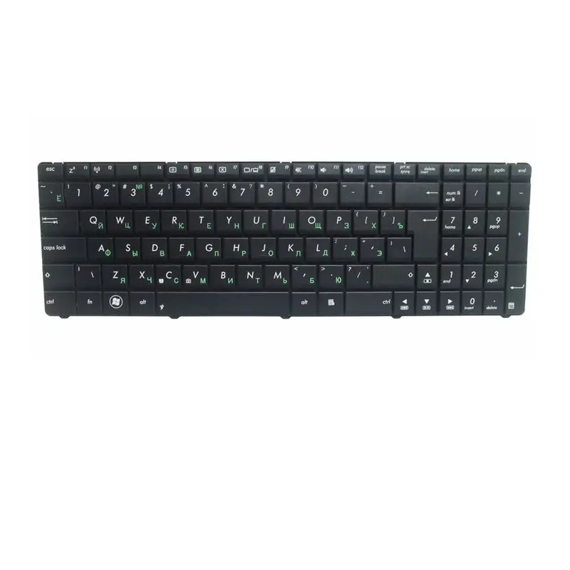 GZEELE Русская клавиатура для ноутбука Asus K75 K75D K75DE K75A K75V K75VJ K75WM Клавиатура ноутбука Русская раскладка черный