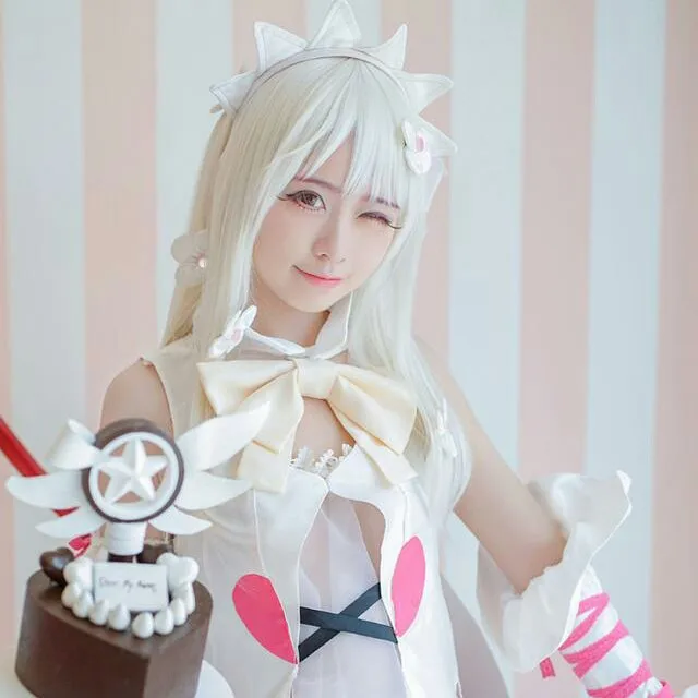 Illyasviel FGO Косплей Fate/Grand для von Einzbern Карнавальный костюм платье женская летняя