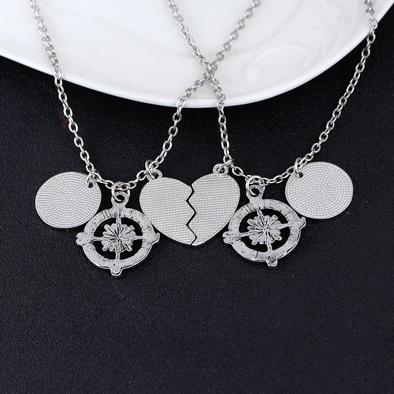 Ожерелья дружбы на большом расстоянии 2 шт./комплект|gift gifts|gift friendgift compass |