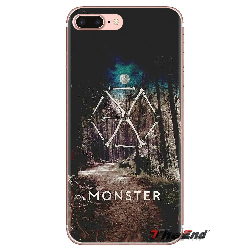 For Xiaomi Mi3 Samsung A10 A30 A40 A50 A60 A70 Galaxy S2 Note 2 Grand Core Prime xiumin EXO south korean band Logo Soft TPU Case |