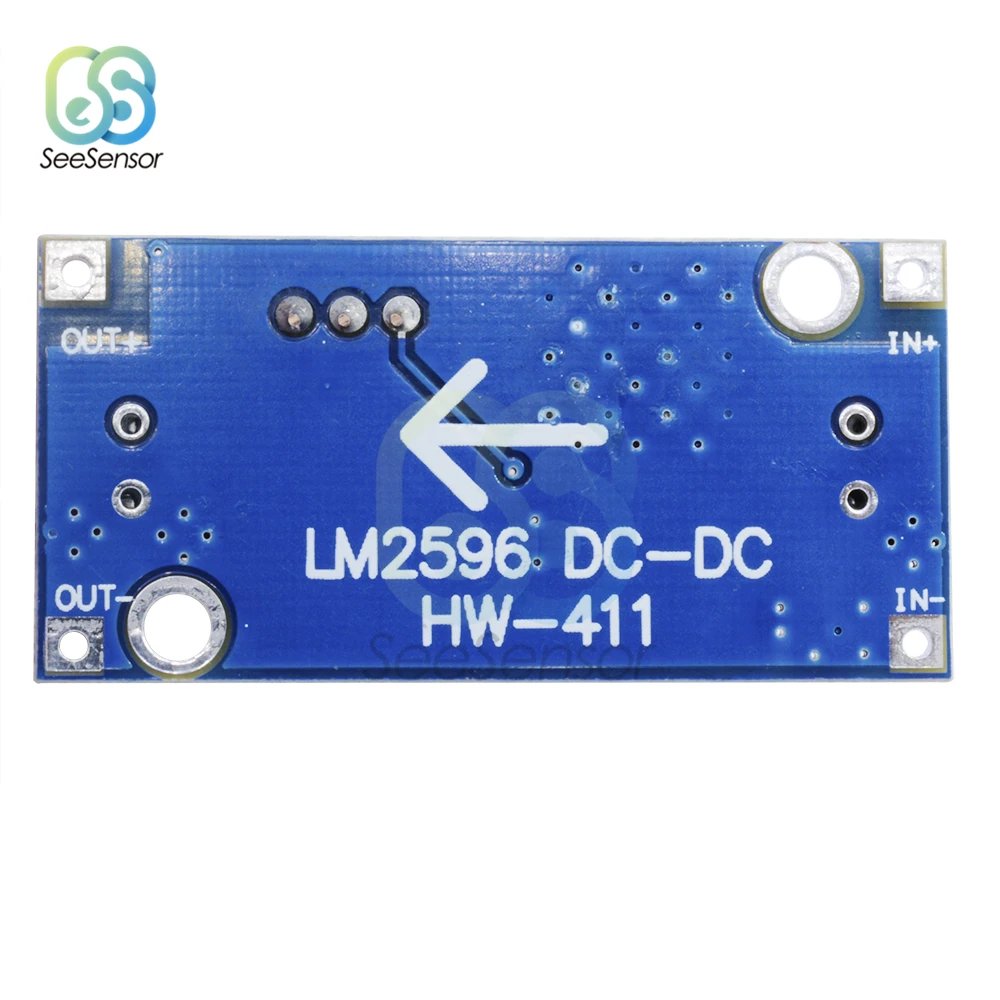 Регулируемый понижающий модуль питания LM2596 LM2596S преобразователь с 3 2 в-40 в до 1 25