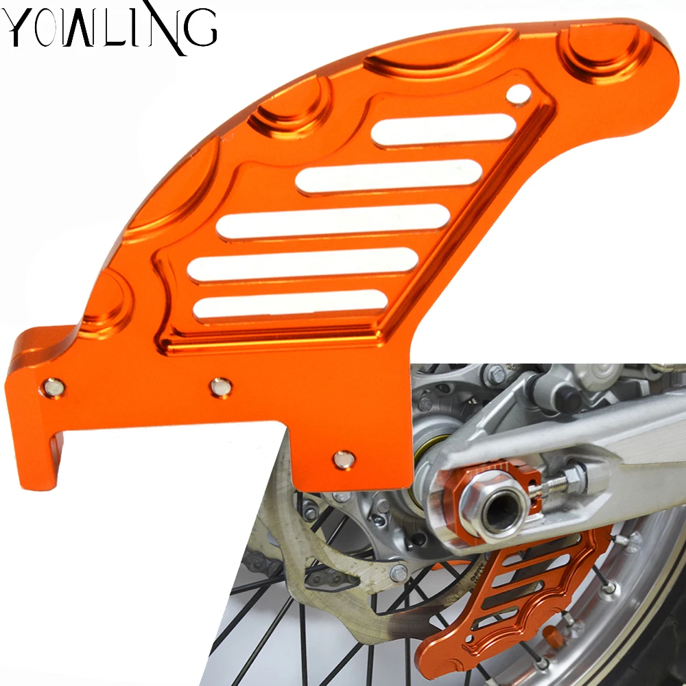 For EXC EXCF SX SXF SXS MXC MX XC XCW XCF XCFW EGS LC4 50 65 85 125 150 200 250 300 350 400 450 500 Rear brake disc guard