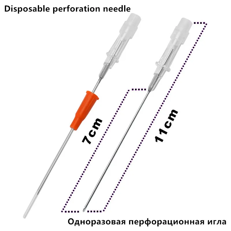 

1Pcs Disposable Sterile Body Piercing Needles Medical Professional Tattoo Piercing Needles 14g/16g
