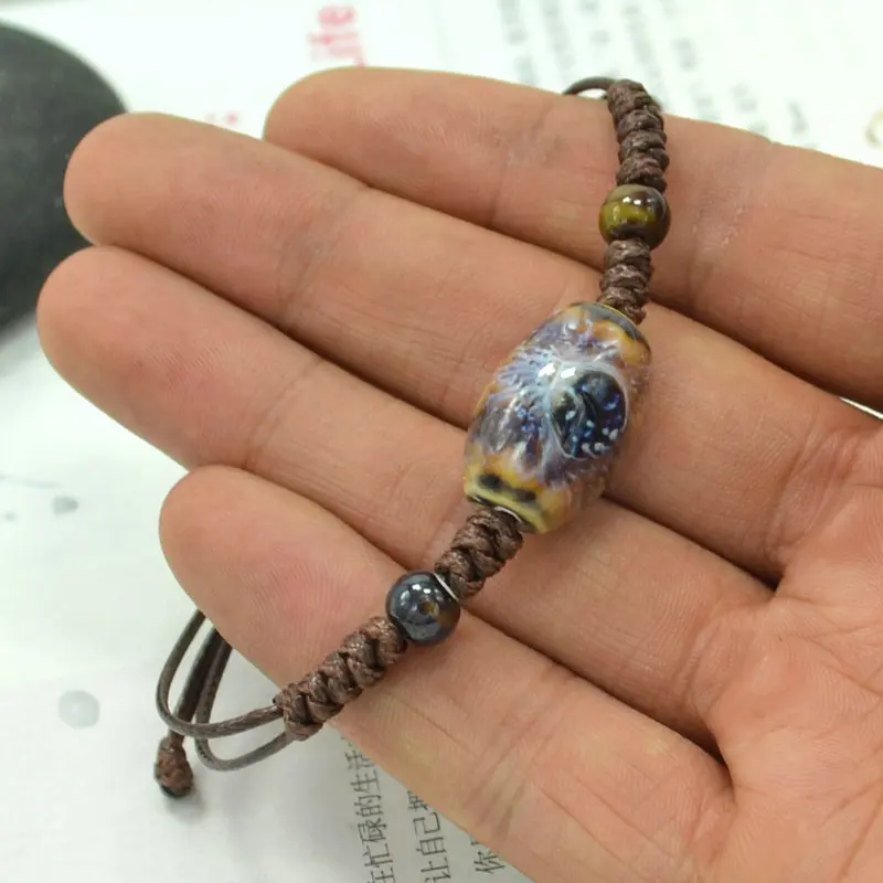 A103 BIGBING Jewelry Fashion Handmade Mixed Natural Color Charm Ceramic Beads Bracelet Women | Украшения и аксессуары