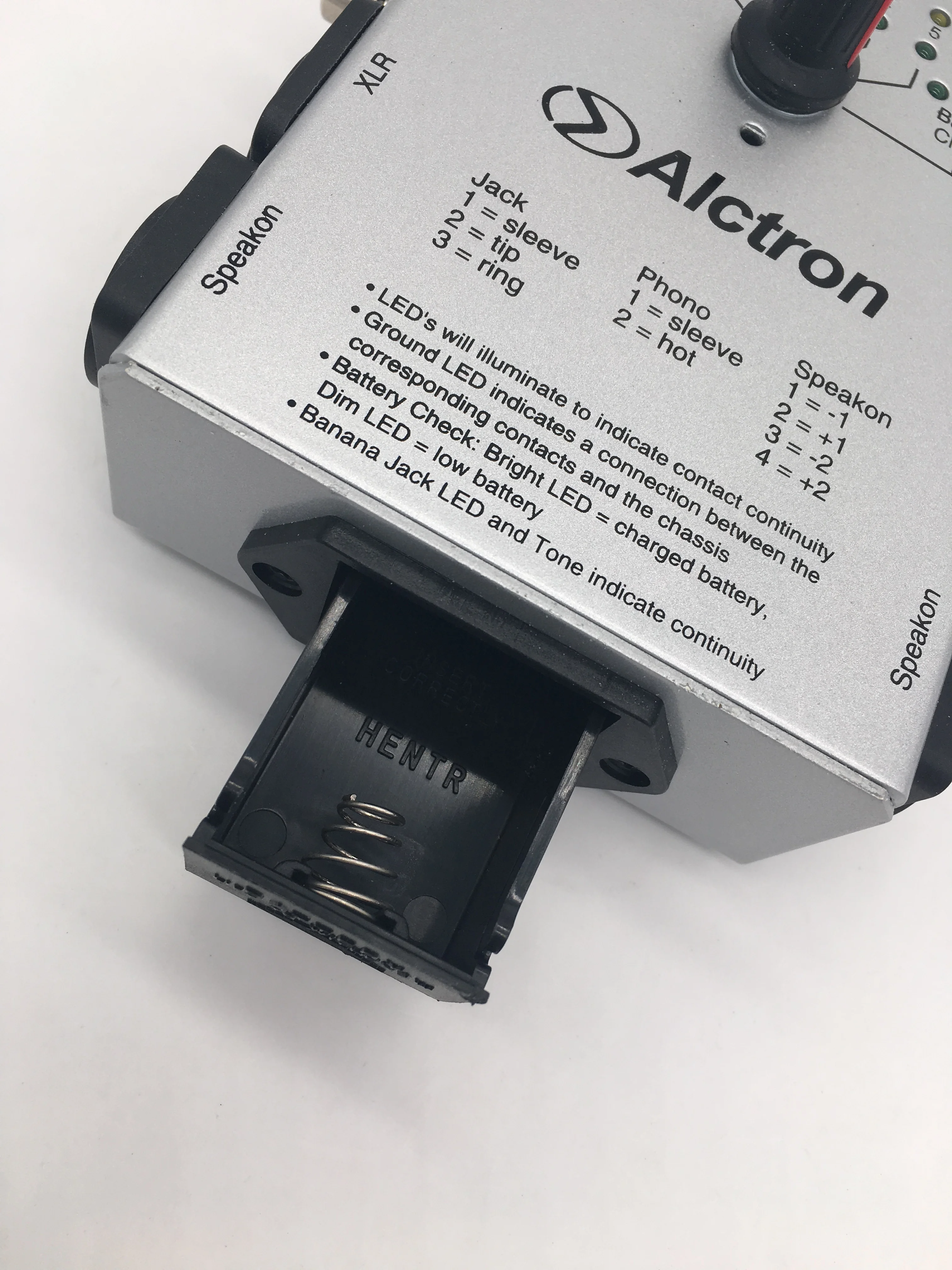 ALCTRON DB-2 Multi audio cable tester Audio measuring line test instrument sound engineering assistant |