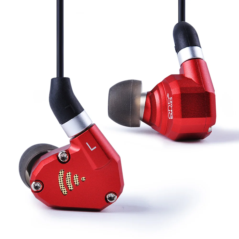 PHB EM023 2BA + 2DD наушники гибридные HIFI Monito металлическая гарнитура для бега