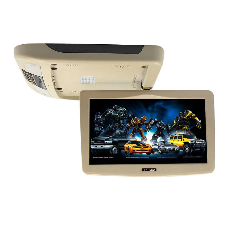 Автомобильный ЖК монитор с откидным TFT экраном 10 дюймов автомобильный креплением