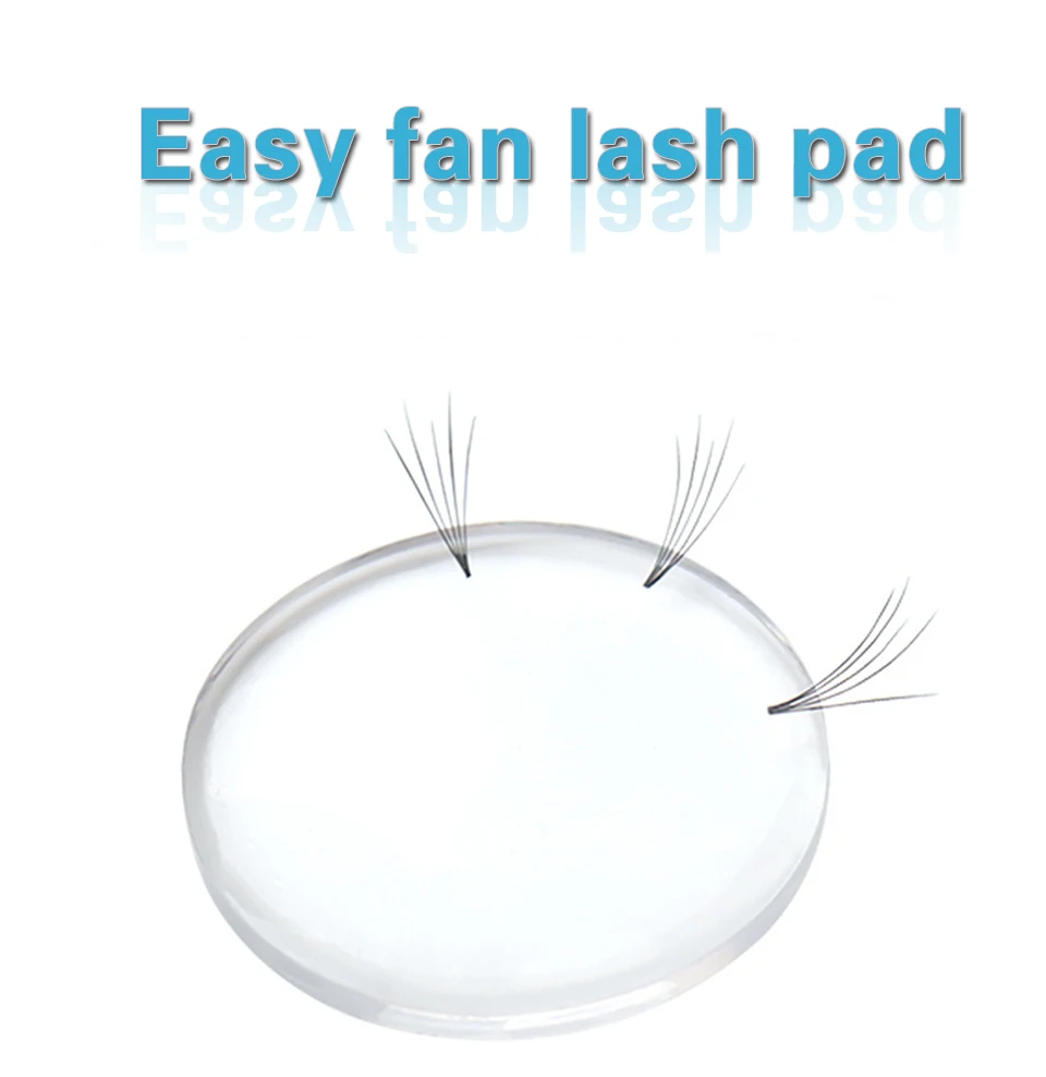 5 шт., накладки для ресниц Easy fan, объемные накладки для ресниц, для начинающих, для фанатов, инструмент, держатель для ресниц, многоразовые, моющиеся