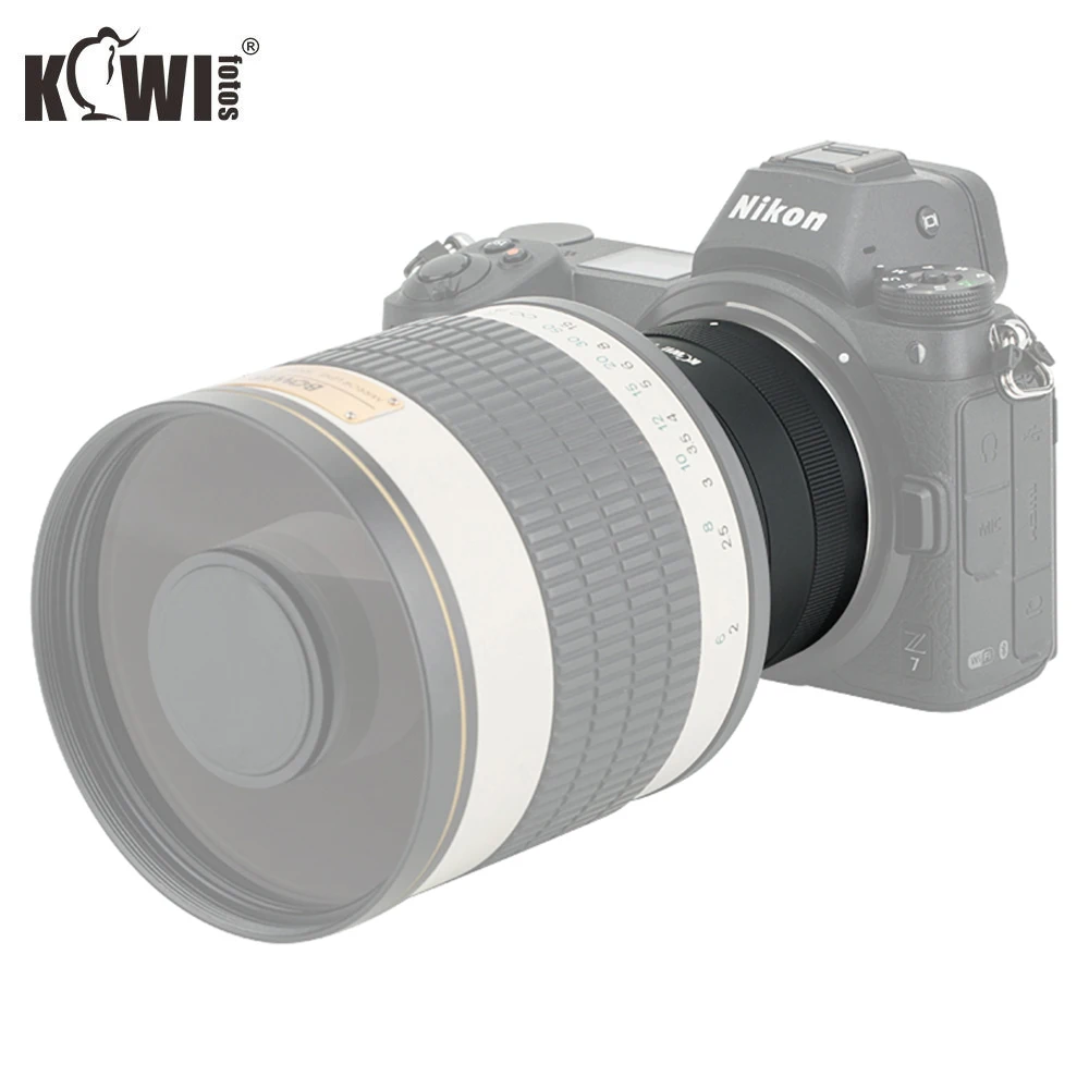 KIWIFOTOS LMA TM_NZ 69x43 8 мм Руководство кольцо адаптер объектива для Т образных