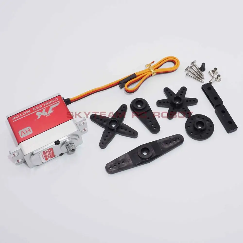 JX HV7232MG 32 кг большой крутящий момент водонепроницаемый металлический редуктор Стандартный цифровой Бессердечный сервопривод высокоскоростной сервопривод рука робота/rc автомобиль/самолет