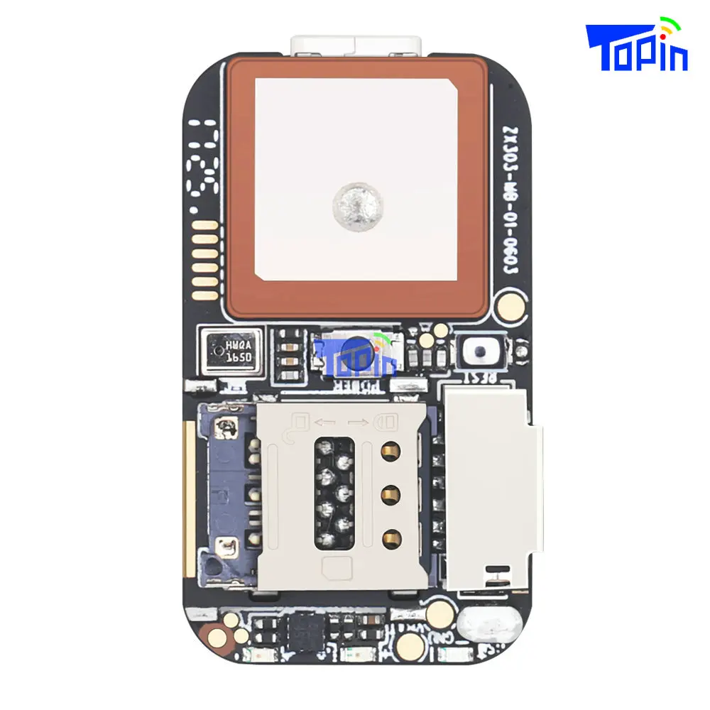 GPS-трекер Topin ZX303, GSM, AGPS, Wi-Fi, LBS-локатор, модуль PCB MT2503 + 3333 + 5931, чип, бесплатное веб-приложение, монитор 100 шт./лот без кабеля