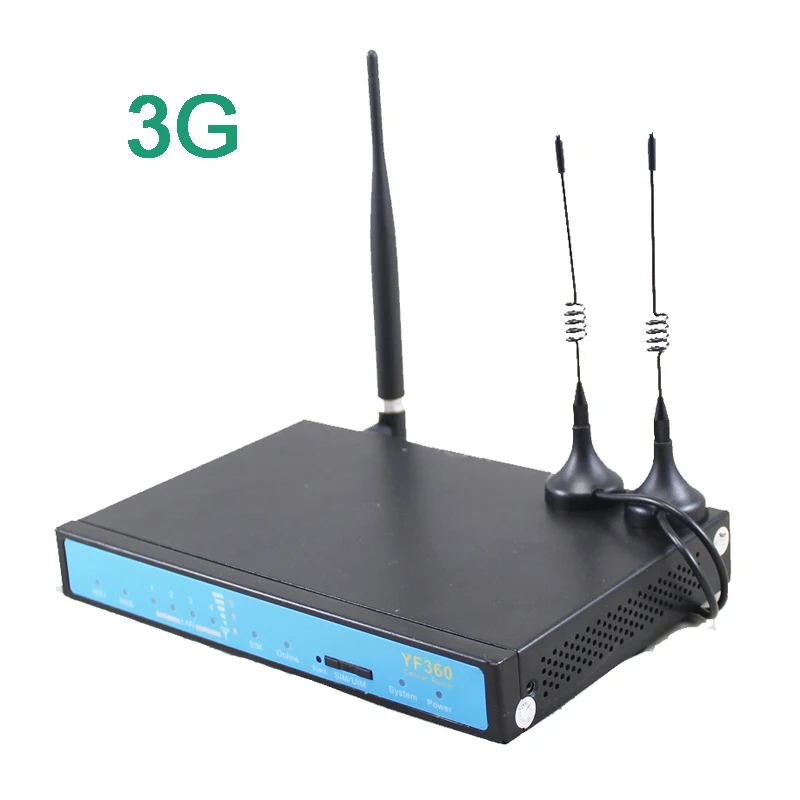 Поддержка Modbus TCP RTU YF360-H UMTS/WCDMA/HSPA промышленный 3g модем маршрутизатор с портом ethernet