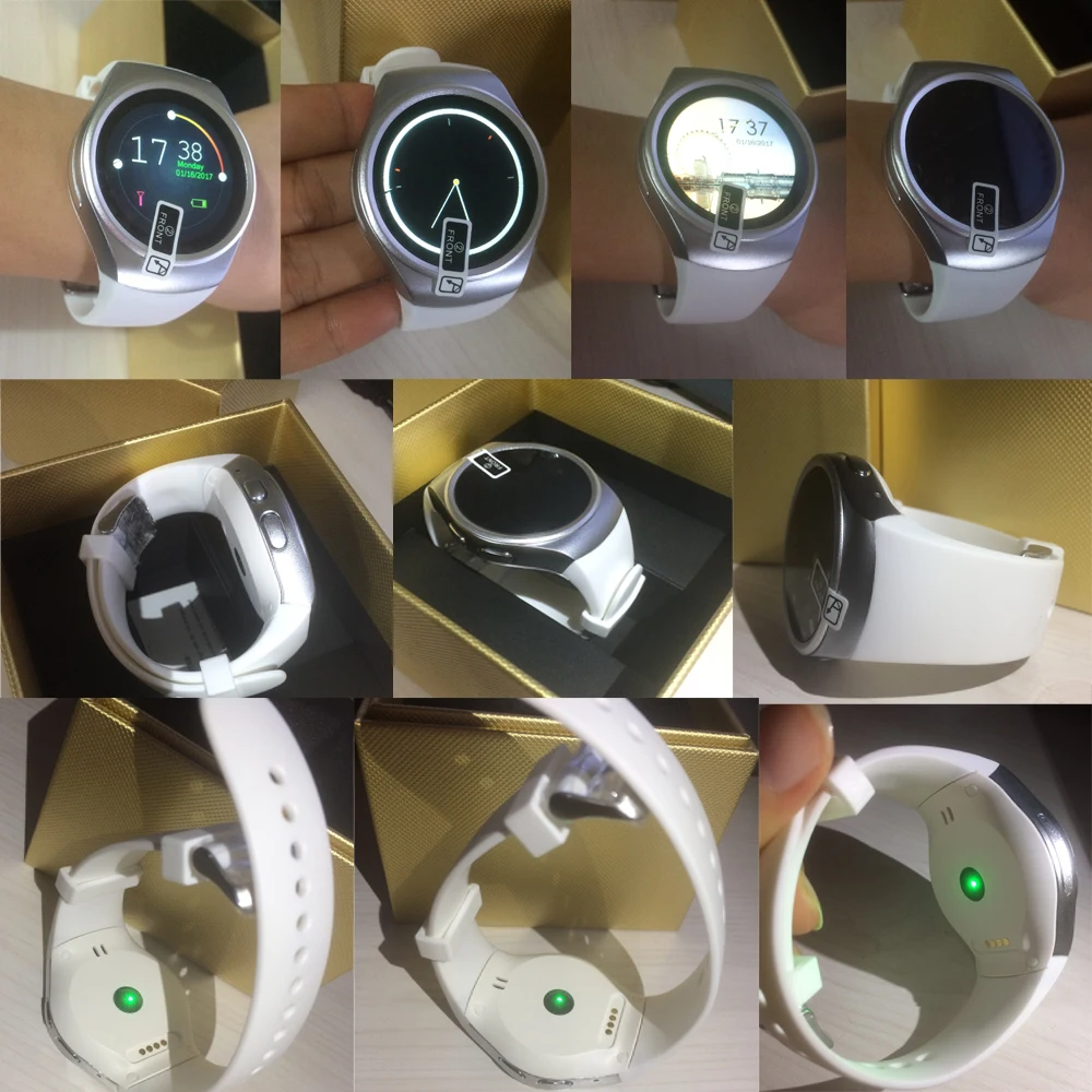 Kingwear kw18, Bluetooth, умные сенсорные часы, пульсометр, Whatsapp, водонепроницаемые Смарт-часы, Android, Смарт-часы с sim-картой