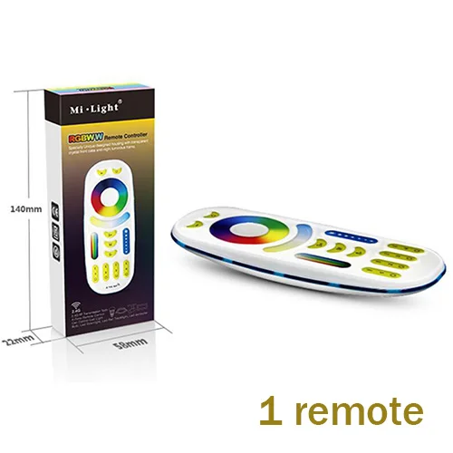1pcs FUT092 E27, 6 Вт, 9 Вт RGB+ с регулируемой яркостью светодиодный лампа mi. свет лампы AC85-265V умный светодиодный свет Беспроводной Управление 2,4G RF Управление; mi light lampara - Испускаемый цвет: 1pcs FUT092