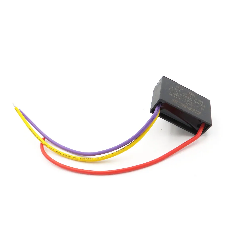 CBB61 1 2 + 3 мкФ 250V Кабели электрические конденсаторы вентиляторов электрического