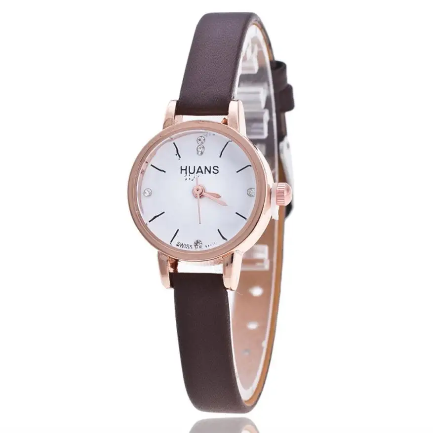 Высококачественные женские часы винтажные кварцевые наручные модели модные