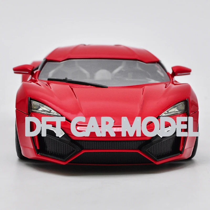 1:18 игрушечные автомобили из сплава Lykan спортивный автомобиль модель детских