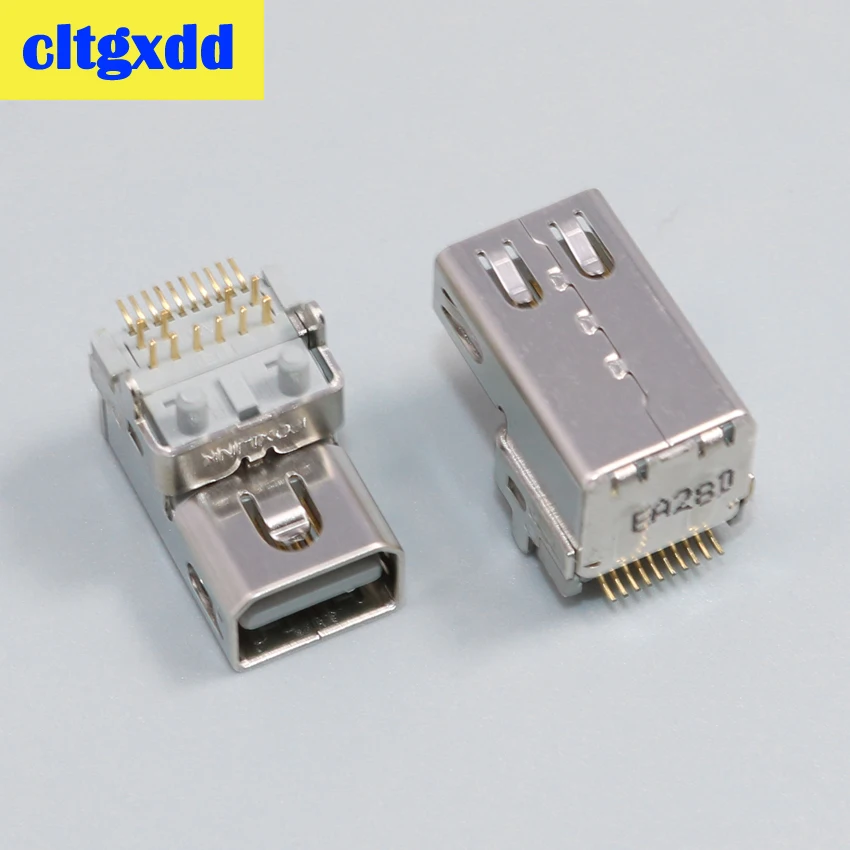 Cltgxdd Высокое качество для Apple Notebook Mini Display Port Laptop DP Female Socket 20P USB Коннектор адаптер