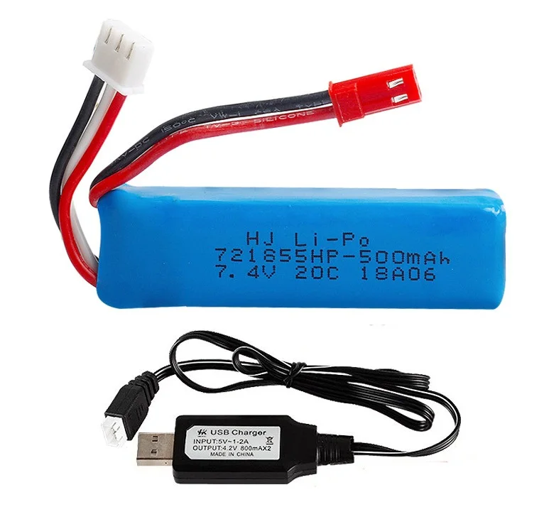 WLtoys A202 A212 A222 A232 A242 A252 4WD R/C автомобильные запасные части 7 4 В 500 мАч 721855 20C