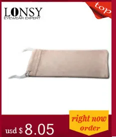 LONSY 10 шт./лот,, высокое качество, модный бренд, коричневый, ПУ, солнцезащитные очки, мешочек, Мягкий Чехол для очков, очки, чехол, аксессуары для очков