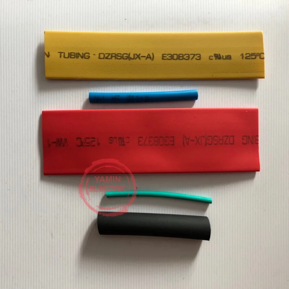 328Pcs/set Sleeving Wrap Wire Car Electrical Cable Tube kits Heat Shrink Tube Tubing Polyolefin 8 Sizes Mixed Color